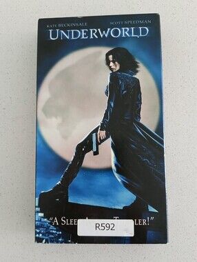 VTG 2004 Underworld VHS Columbia Tristar Kate Beckinsale Vampire Horror